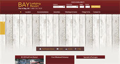 Desktop Screenshot of baylodging.com